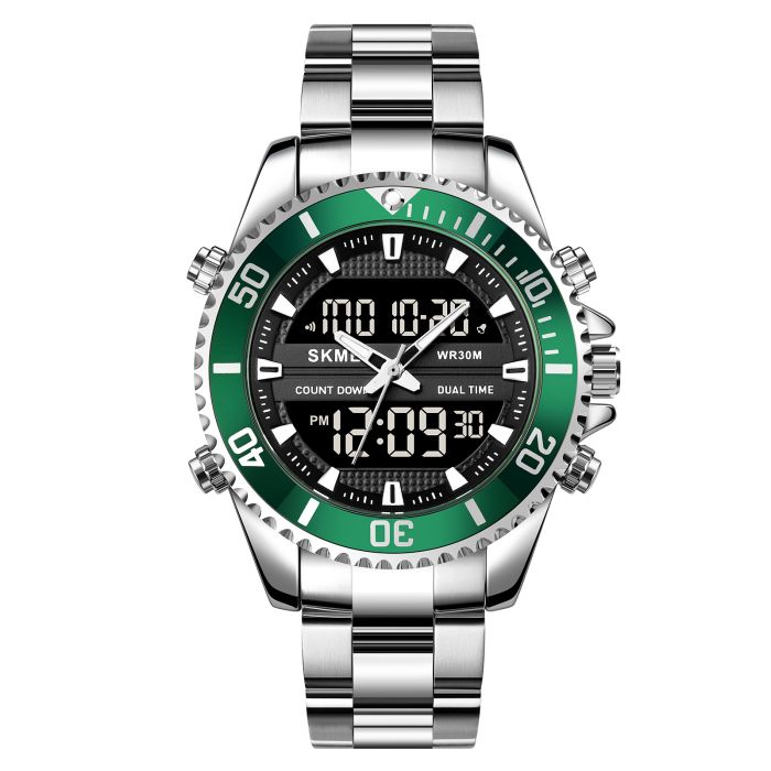 Skmei 1850SIGN Silver-Green SALE
