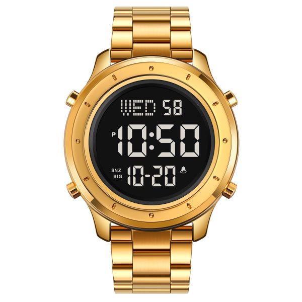 Skmei 1864SGDBK Gold-Black Steel