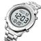 Skmei 1864SSIWT Silver/White Steel