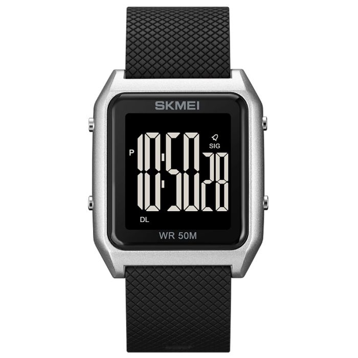 Skmei 1866SIBK Silver-Black