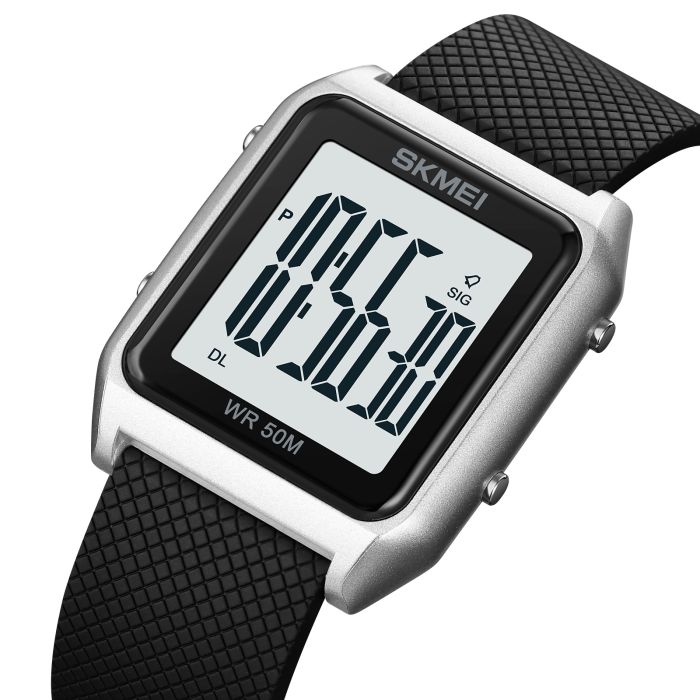 Skmei 1866SIWT Silver- White