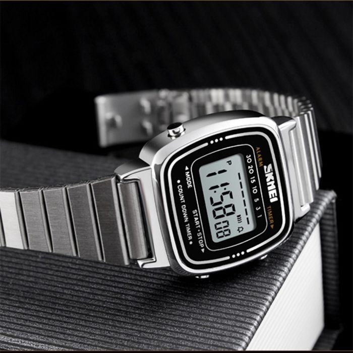 Skmei 1901SSI Silver Steel
