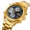 Skmei 1975SGDWT Gold-White Steel