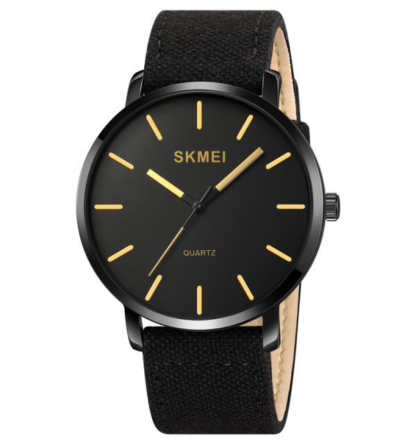 Skmei 1984BGD Gold-braided belt