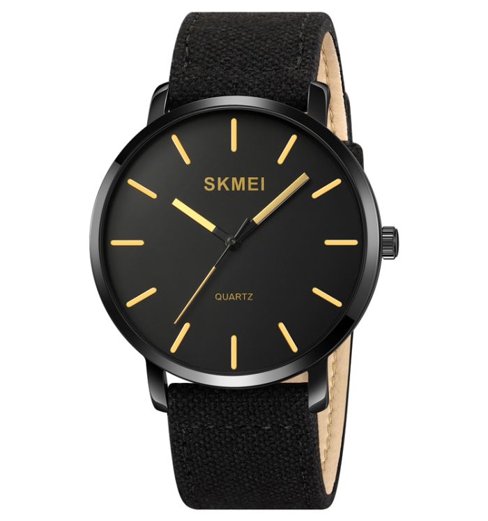 Skmei 1984BGD Gold-braided belt