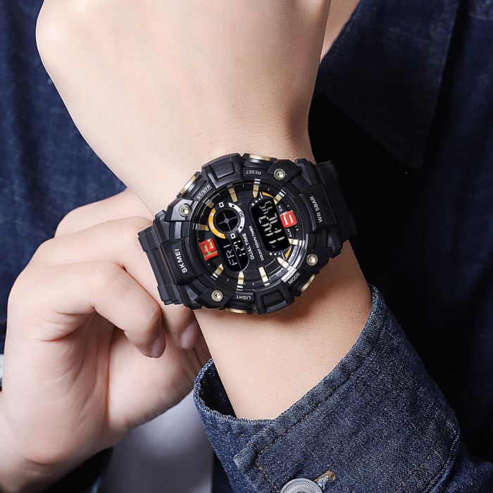 Skmei 2018GDBK Gold-Black