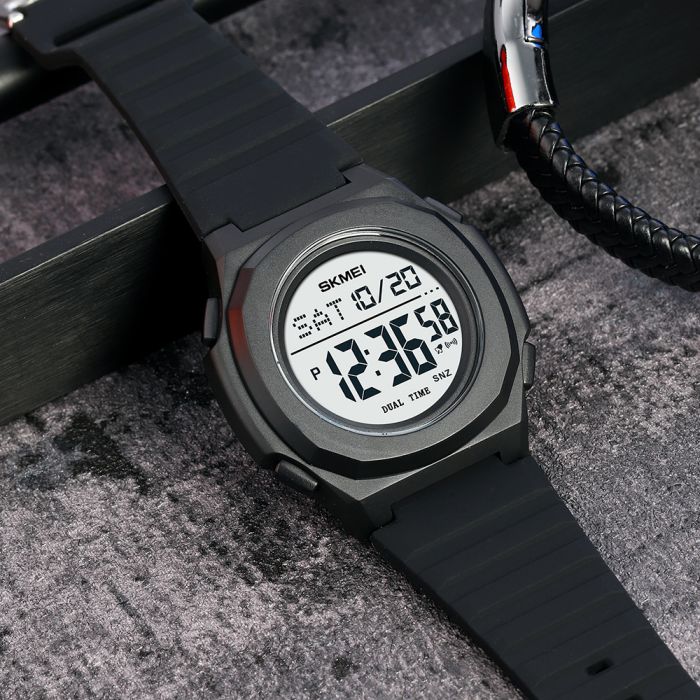 Skmei 2023BKWT Black-White