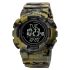 Skmei 2077AGCM Army Green Camo+Compass STOPPED