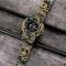 Skmei 2077AGCM Army Green Camo+Compass STOPPED