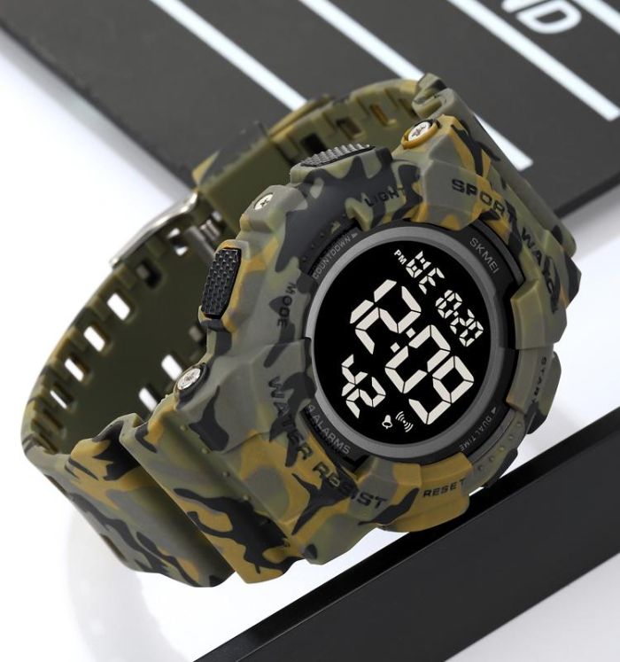 Skmei 2081CMAGBK Camo Green-Black