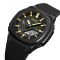 Skmei 2091BKGDWT Black-Gold-White