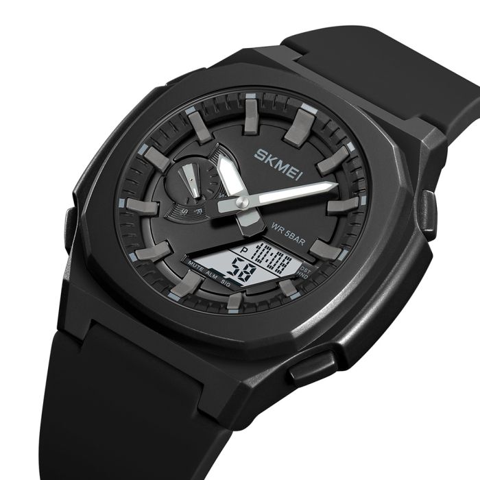 Skmei 2091BKGYWT Black-Grey White