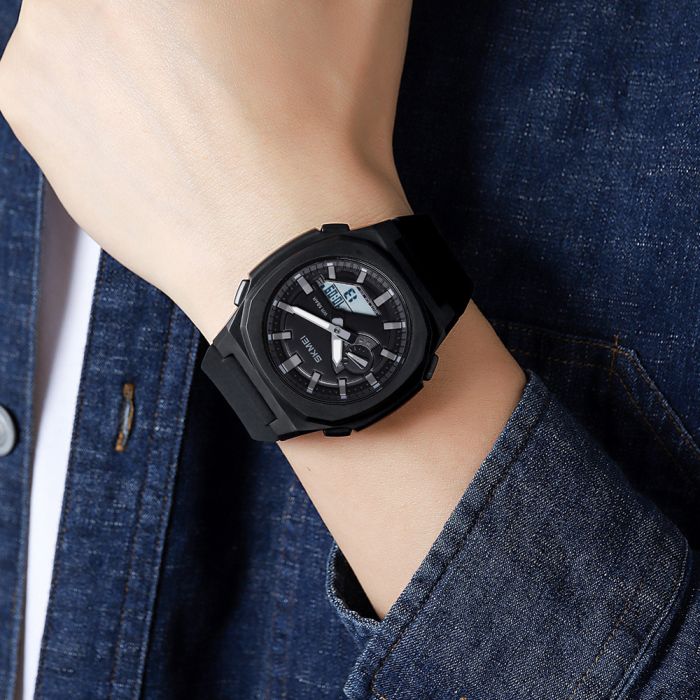 Skmei 2091BKGYWT Black-Grey White