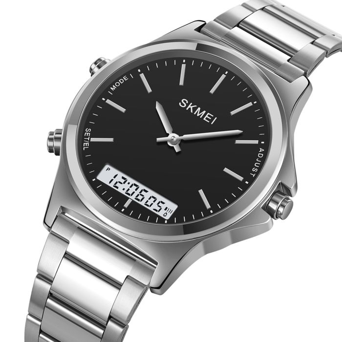 Skmei 2120SIBK Silver-Black
