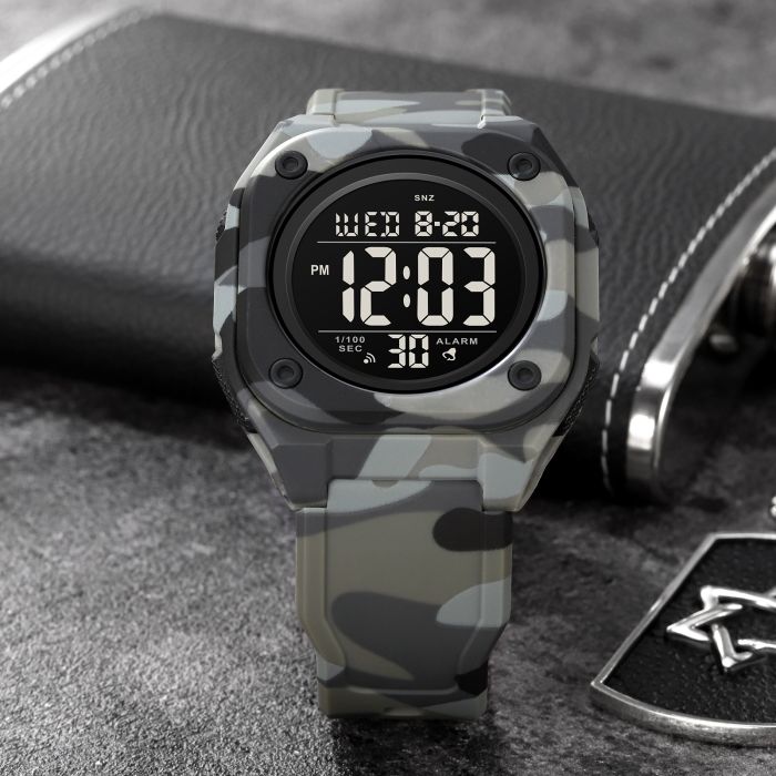 Skmei 2160CMGY Camo Grey