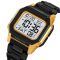 Skmei 2264BKGDWT Black-Gold-White