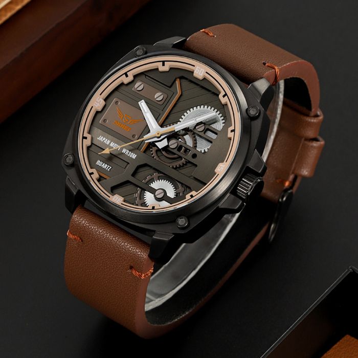 Skmei 2289BKBN Black-Brown