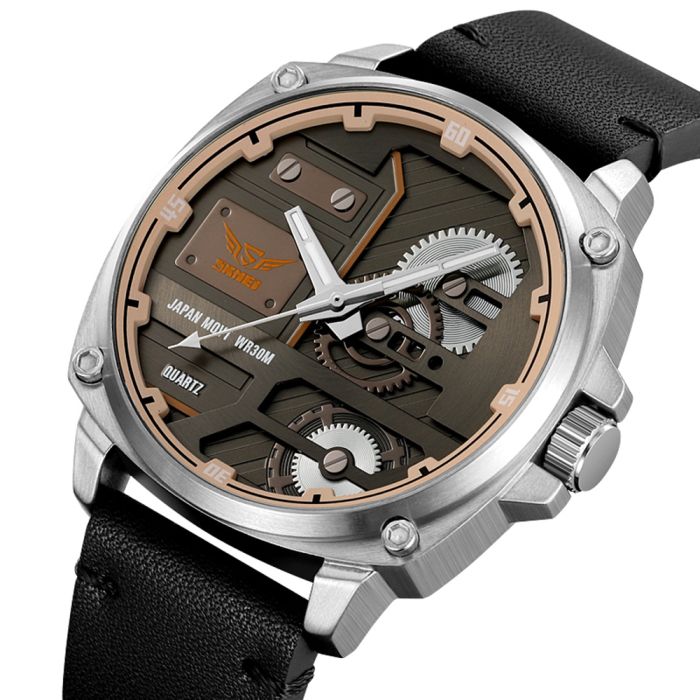 Skmei 2289SIBK Silver-Black