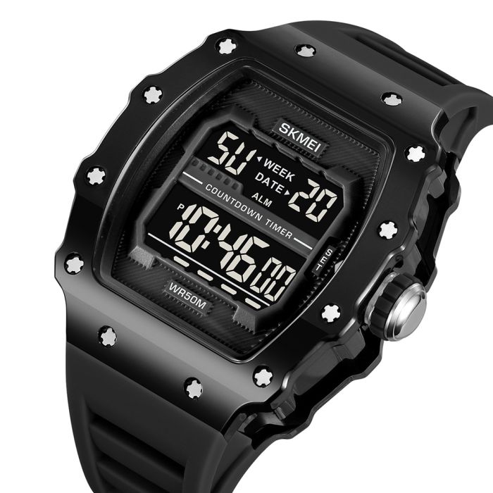 Skmei 2296BTBKBK Bright Black