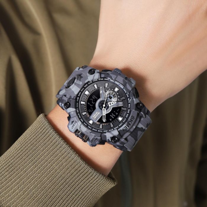 Skmei 2396CMGY Camo Grey