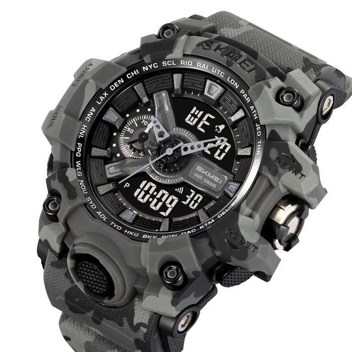 Skmei 2396CMGY Camo Grey