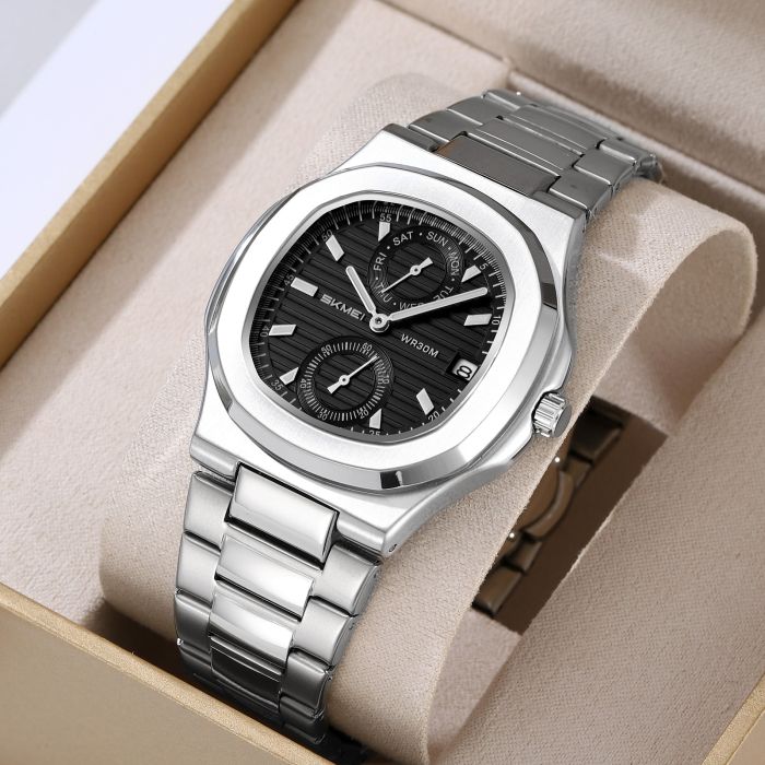 Skmei 2423SIBK Silver-Black