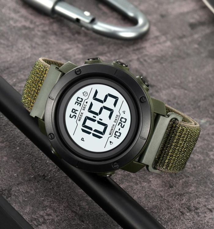 Skmei 2497NAGWT Army Green-Wnite