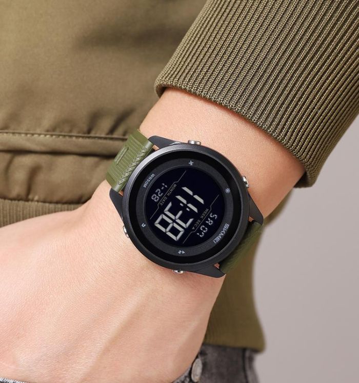 Skmei 2498PAGBK Army Green-Black