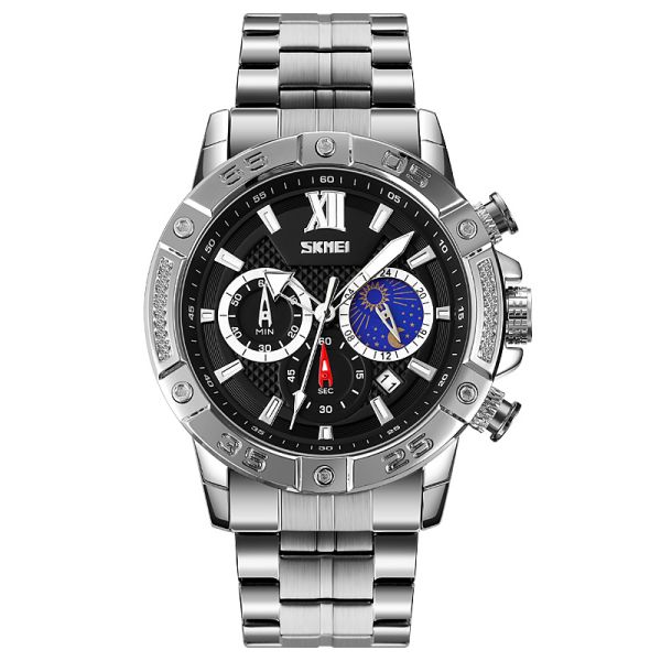 Skmei 9235SIBK Silver-Black