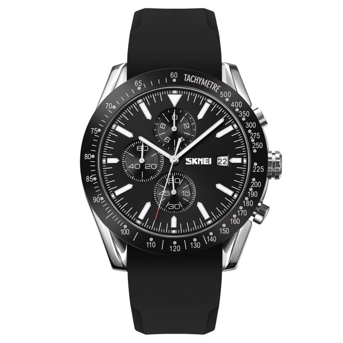 Skmei 9253PSIBK Silver-Black Sil