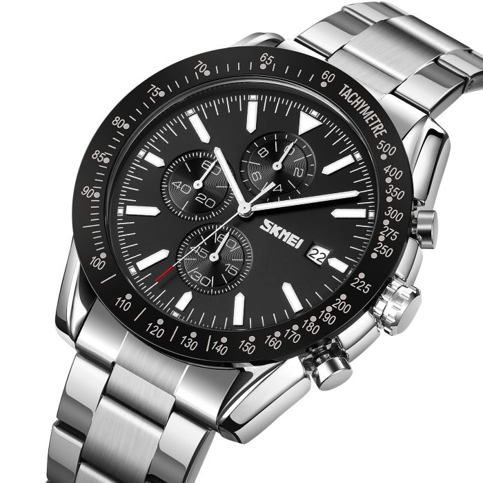 Skmei 9253SIBK Silver-Black
