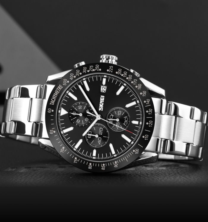 Skmei 9253SIBK Silver-Black