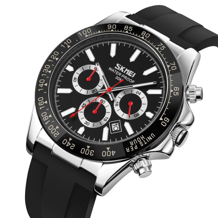 Skmei 9275SIBK Silver-Black