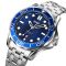 Skmei 9276SSIBU Silver-Blue Steel Strap