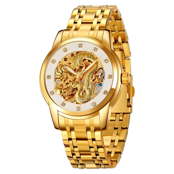Skmei 9310GDSI Gold-Silver
