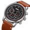 Skmei 9318BKBN Black-Brown