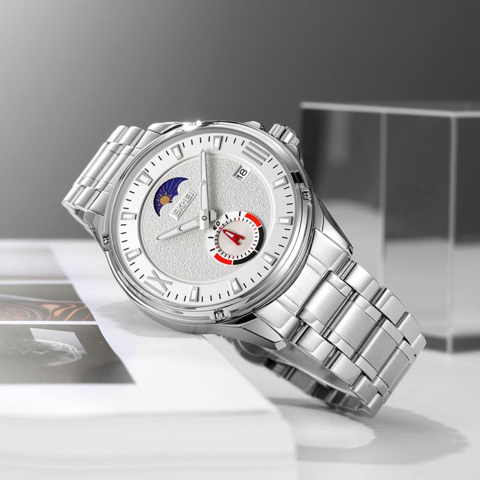 Skmei 9326SISI Silver-Silver