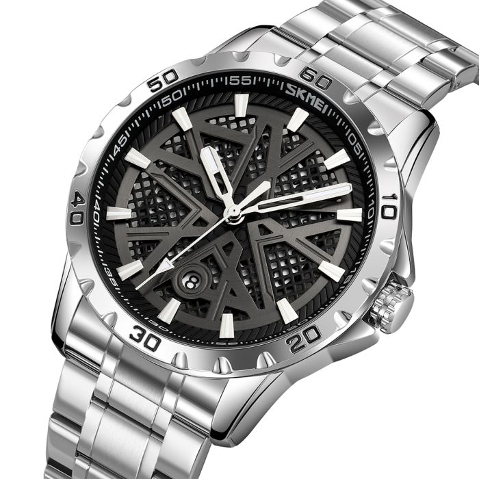 Skmei 9337SIBK Silver-Black