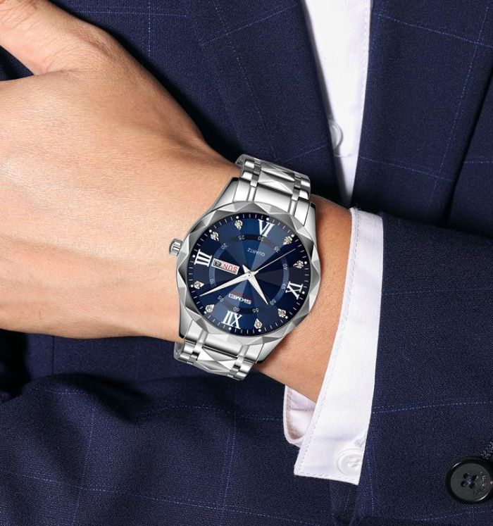 Skmei 9369SIBU Silver-Blue