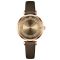 Сurren 9079 Rose Gold-Coffee