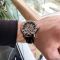 Winner 8008 Diamonds Automatic Black-Silver