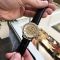 Winner 8012 Diamonds Automatic Black-Silver-Gold-White