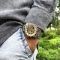 Winner 8012 Diamonds Automatic Silver-Gold-White