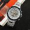 Winner 8067 Silver-Black-White Red Cristal